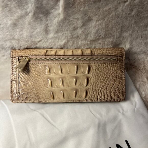 Brahmin - Melbourne Melinda Bucket Bag & Ady Wallet - Ombre Taupe - Picture 5 of 7